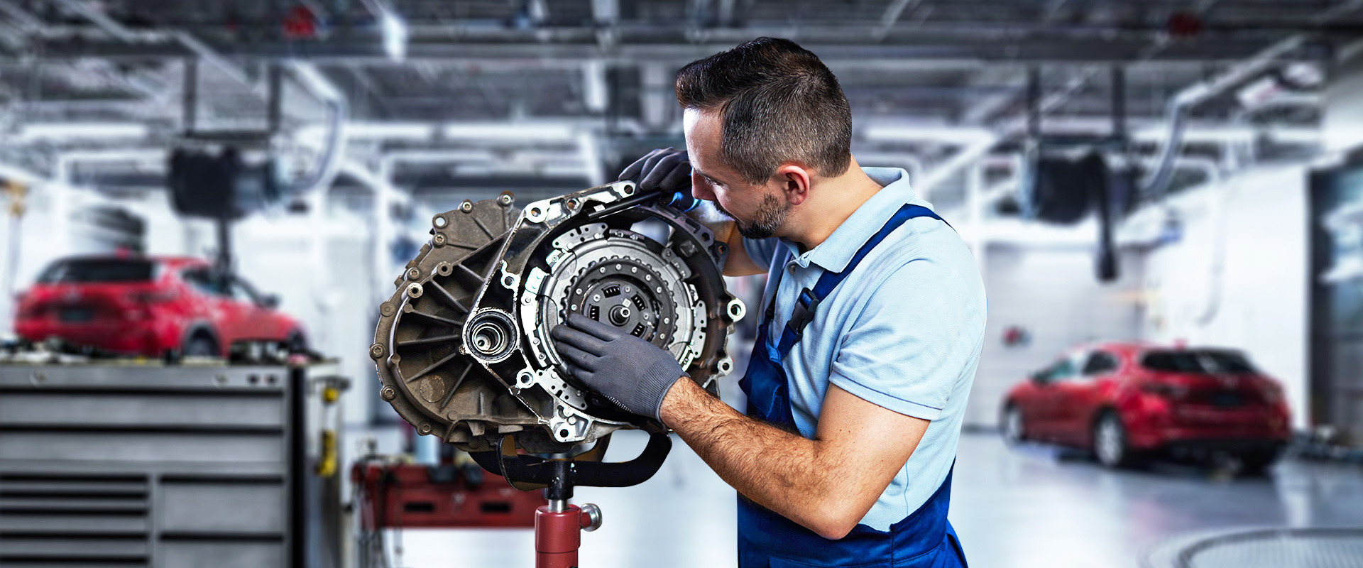 Замена коробки передач